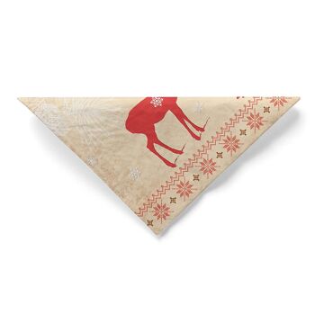 Serviette de Noël Sarah en tissu 33 x 33 cm, 100 pièces 4