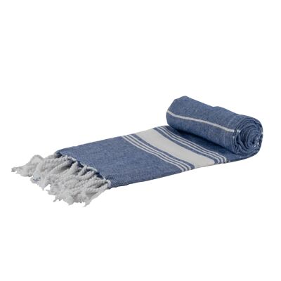 Nicola Spring Kids Turkish Beach Towel - Navy