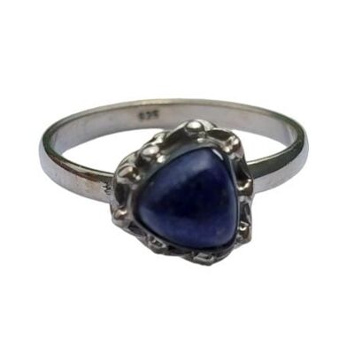 Natural Lapis Lazuli 925 Sterling Silver Handmade Ring