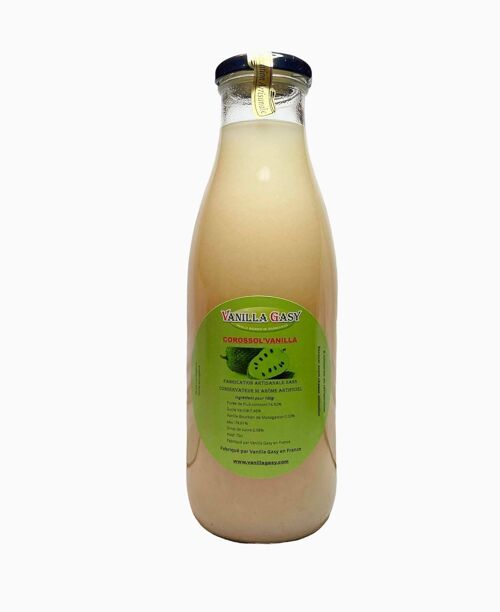 Jus de corossol et vanille