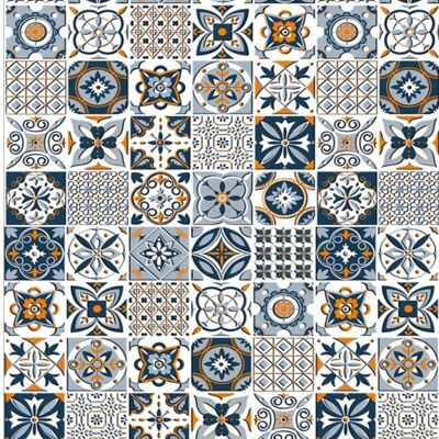 MANI TEXTILE - Alfombra de azulejos minerales
