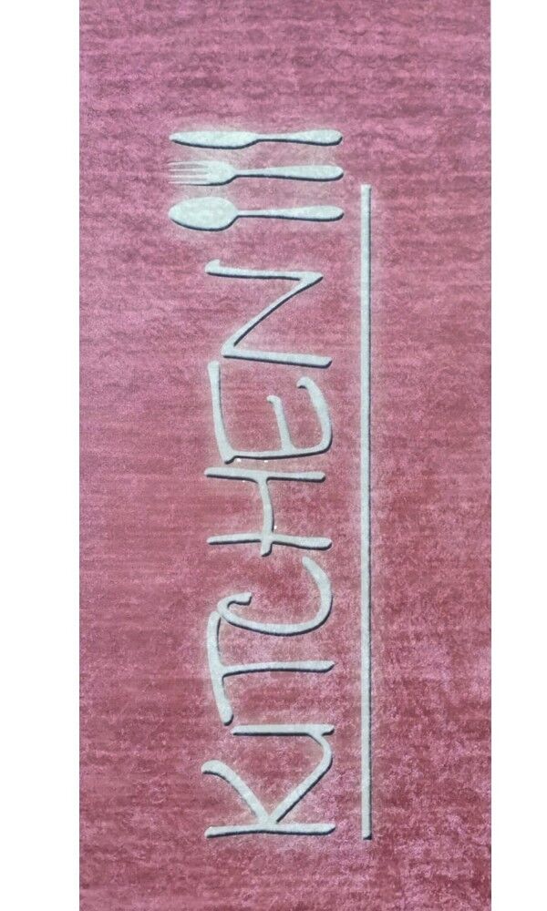 MANI TEXTILE - KÜCHENteppich Rosa