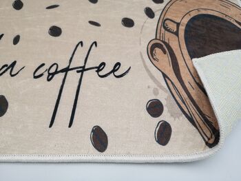 MANI TEXTILE - Tapis NEED COFFEE 3