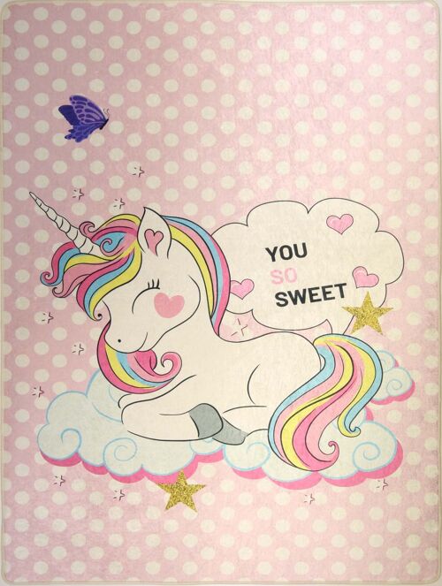 MANI TEXTILE - Tapis LICORNE SWEET