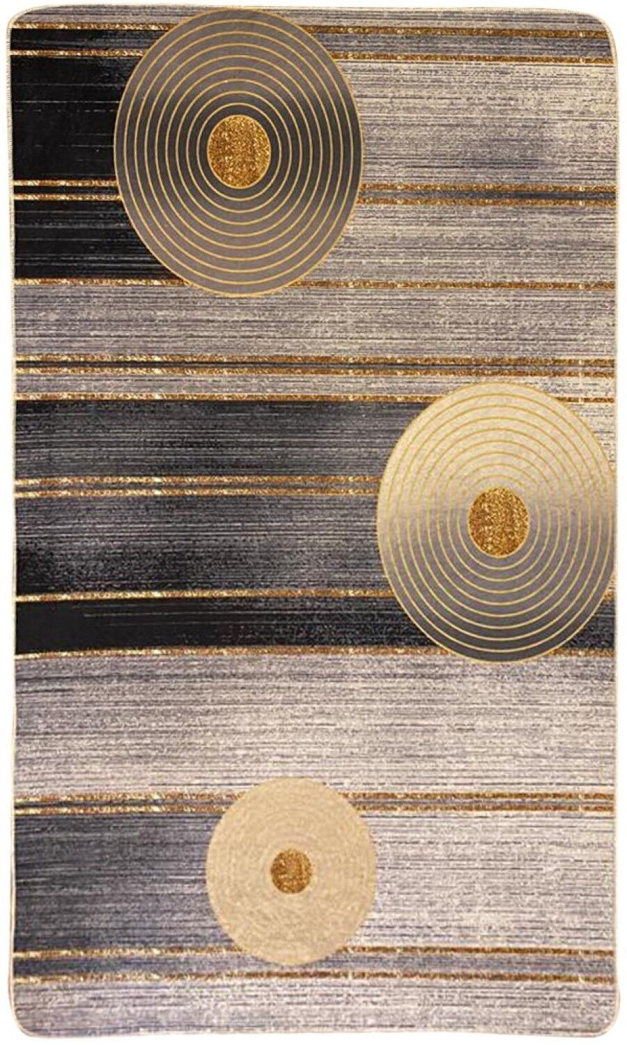 MANI TEXTILE - GOLD DISC Teppich