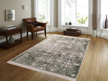 MANI TEXTILE - Tapis MEDAILLON 6