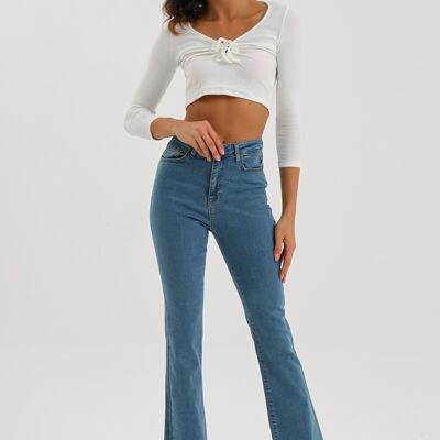 Ropa MT - Jeans acampanados ELITA