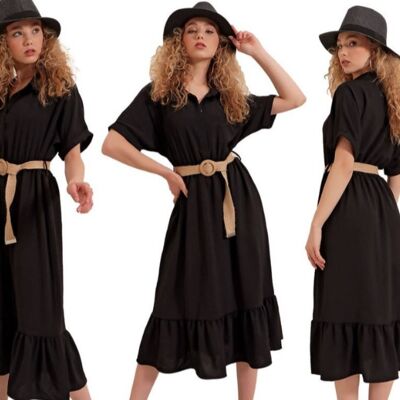 MT Clothes - Belted Dress