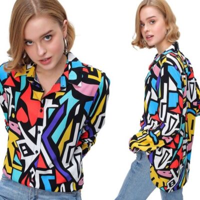 MT Clothes - Graphic Pattern Shirt