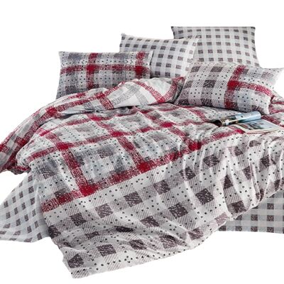 M'DECO - Set ENZA grigio rosso