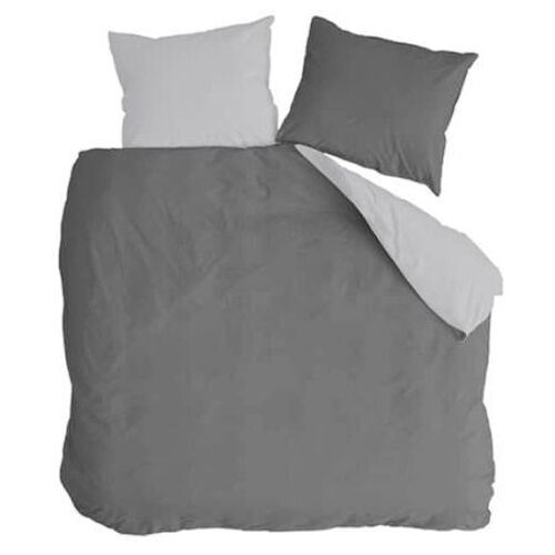 Swizz Anthracite/grey duvet covers - 240x220+20cm