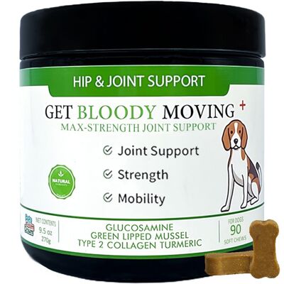 Supplément Mobility pour chiens pour la santé des hanches et des articulations