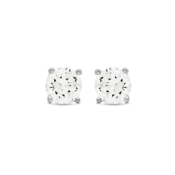 Boucles d'oreilles basiques en argent sterling 925 1