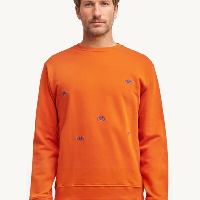 Sweatshirt Russet Orange Amsterdam