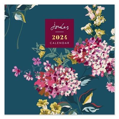 2024 Joules Floral SQ Calendar