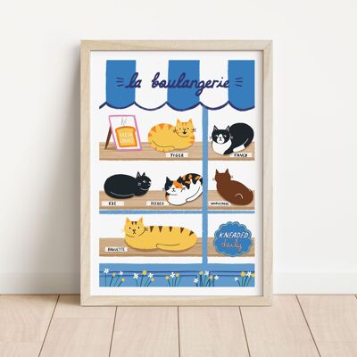 La Boulangerie  – A4 Heavyweight Art Print