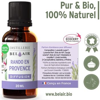 RANDO EN PROVENCE - Parfum d'ambiance Bio - 20 ml- unité 3