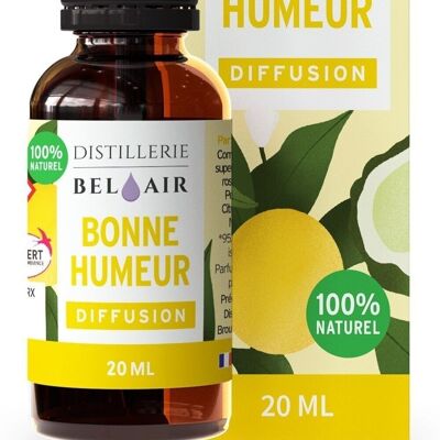 BONNE HUMEUR - Parfum d'ambiance Bio - 20 ml- unité
