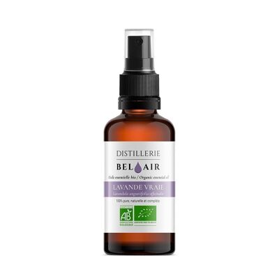 True lavender - Organic essential oil - Spray 50ml - unit