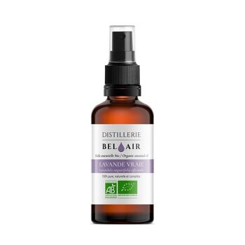 Lavande vraie - Huile essentielle Bio - Spray 50ml- unité  1