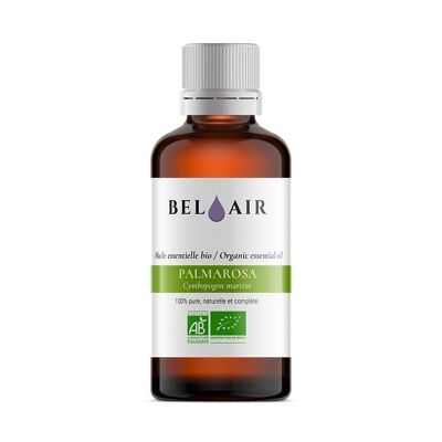 Palmarosa - Organic essential oil - 50ml- unit