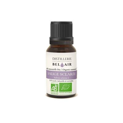 Salvia sclarea - Olio essenziale biologico - 10 ml - unità