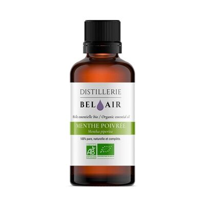 Menta piperita - Olio essenziale biologico - 50 ml - unità