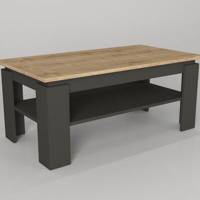 Coffee table Leroy anthracite sapphire