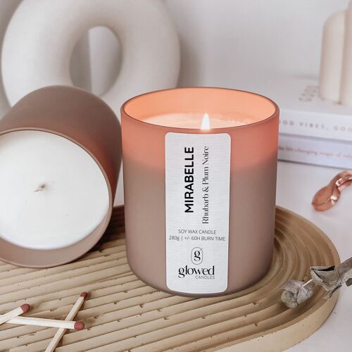 MIRABELLE | Rhubarb & Plum Candle