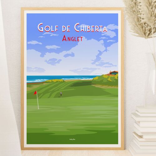 Affiche Anglet - Golf de Chiberta