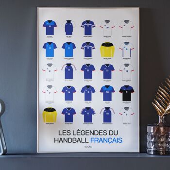 Affiche Légendes du handball français 3