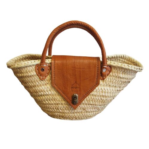 Small Rattan Tote Bag