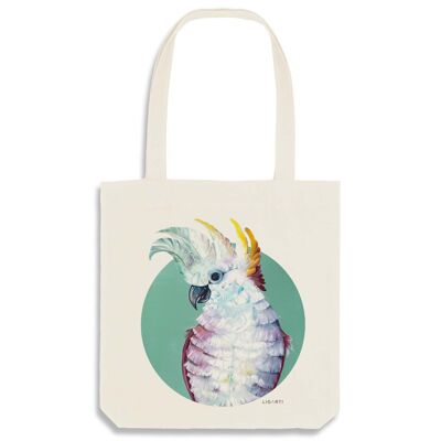 Burlap bag [recycled] - Cockatoo