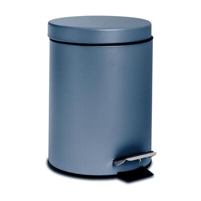Harbor Housewares 3-Liter-Badezimmer-Treteimer mit Inneneimer – Blau Matt