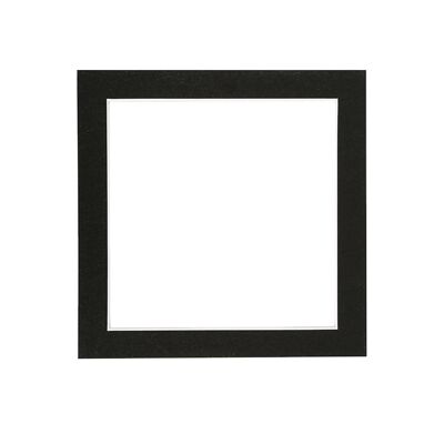 Nicola Spring Soporte para cuadros para marco de 10 x 10 | Tamaño de la foto 8 x 8 - Negro