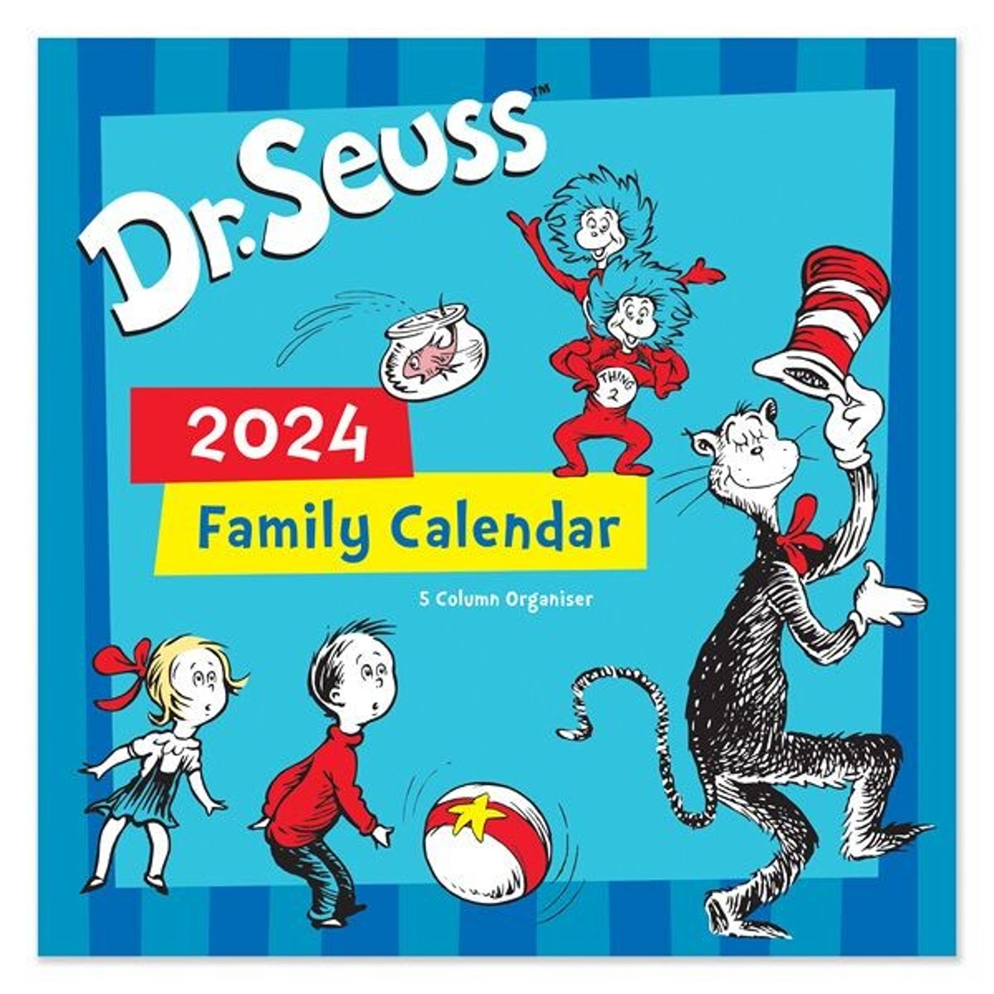 Buy wholesale 2024 Dr Seuss Square Family Calendar