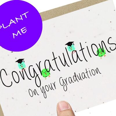 Félicitations pour l'obtention du diplôme