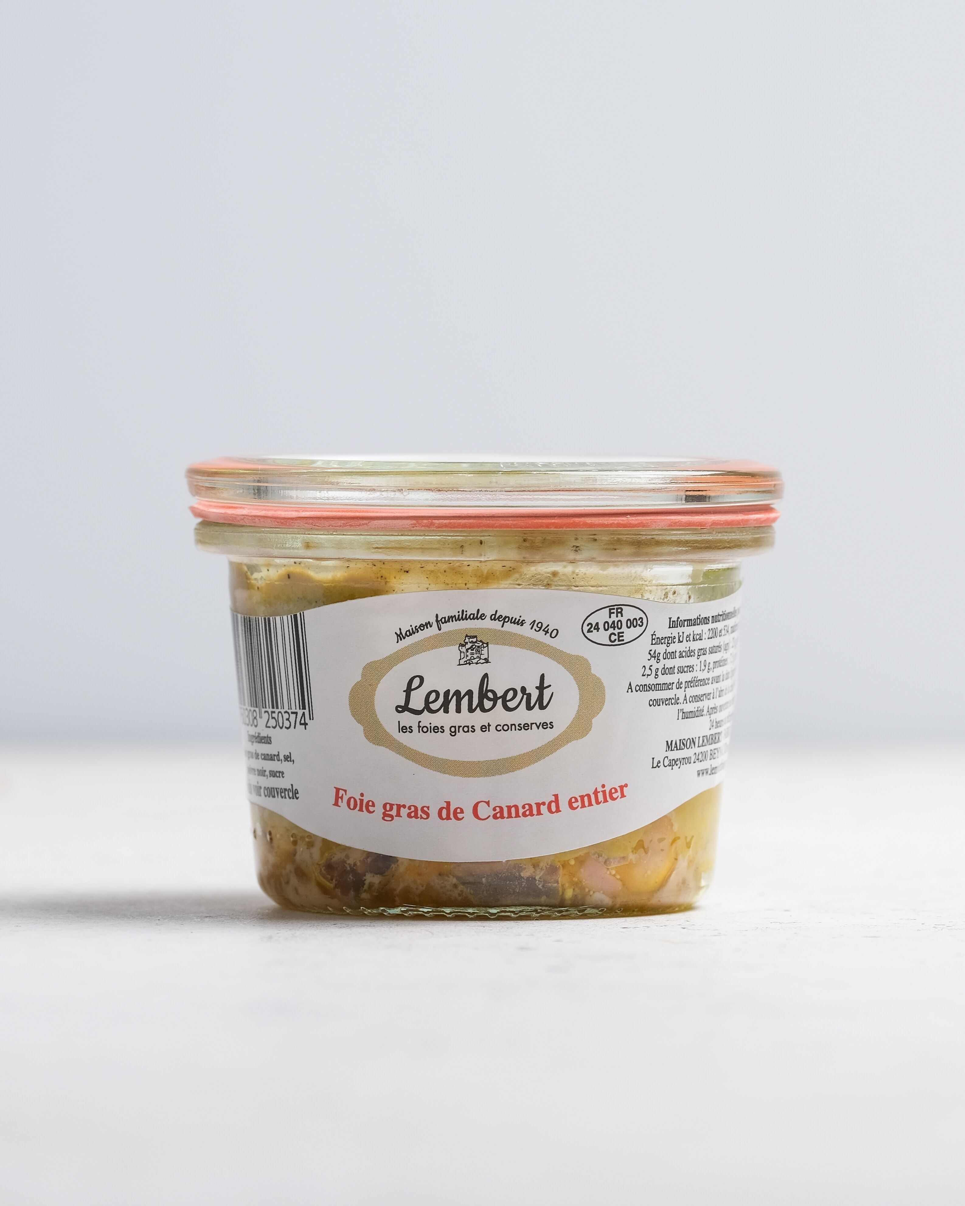 Ganze Entenstopfleber (Herkunft Dordogne) 50 g Goldmedaille 2025