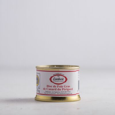 Bloc de foie gras de canard (origine Dordogne) 60g
