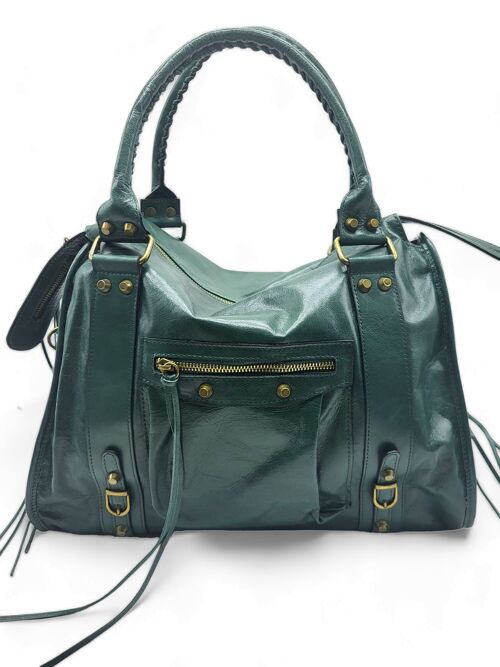 Sac cuir Balia Vert