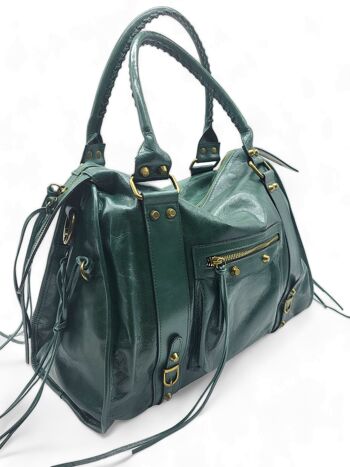 Sac cuir Balia Vert 2