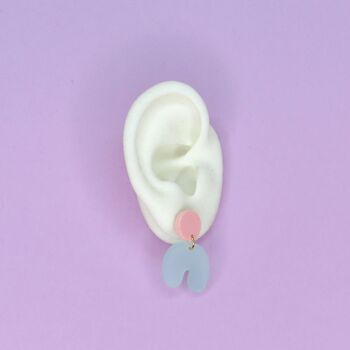 Boucles d'Oreilles Ice Squishy Arch Bow 2