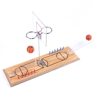 Mini jeu de basket-ball de table double