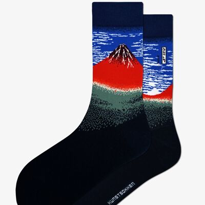Calcetines rojos Fuji