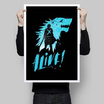 cartel de Jon Nieve 2