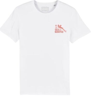 Tee-shirt collab n°5 Blanc - Coton Bio 2