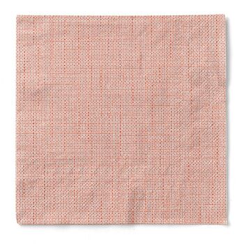 Serviette Milan en terre cuite en tissu 33 x 33 cm, 3 plis, 100 pièces 1