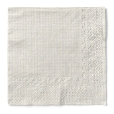 Napkin Milan in beige made of tissue 33 x 33 cm, 3-ply, 100 pieces