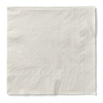 Serviette Milan beige en tissu 33 x 33 cm, 3 plis, 100 pièces 1
