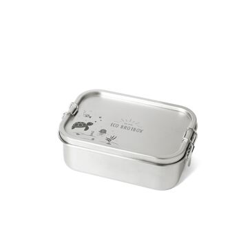 Yogi Box+ Turtle Edition - lunch box en acier inoxydable avec gravure 1